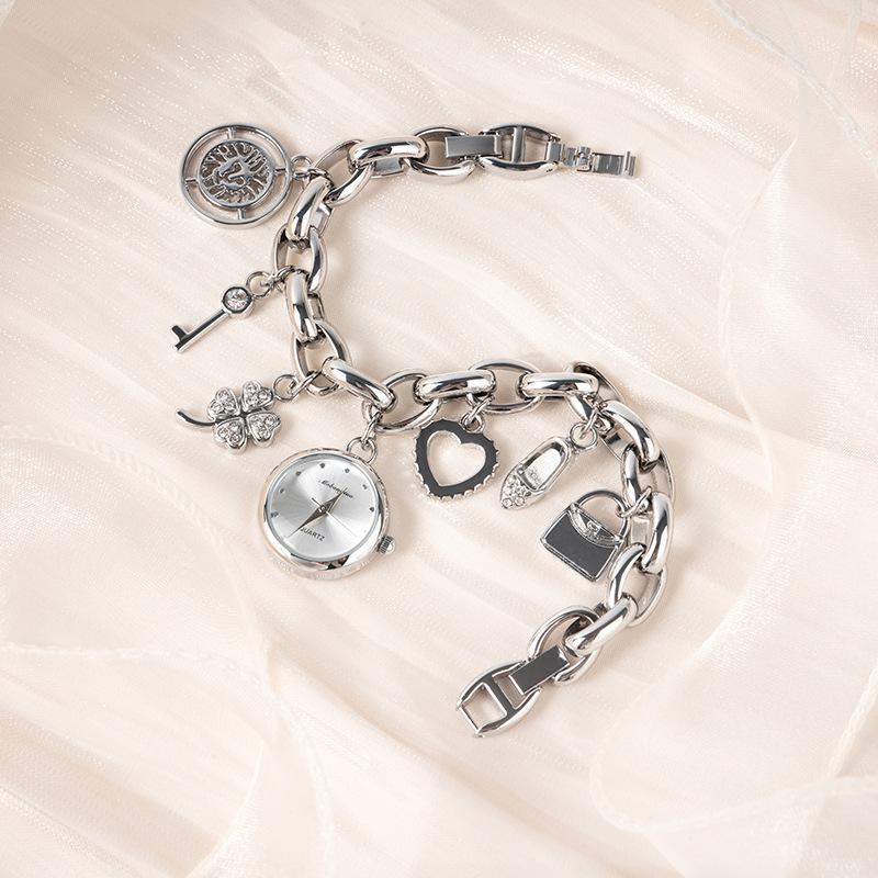 Charm Chain Bracelet Watch, High-End Jewelry Watch, Creative Personality Style Women'S Watch