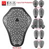 Black CE Level 1/2 Motorcycle Body Protection Pad Universal Motocross Racing Safety Insert Armor Back Protector Moto Equipment