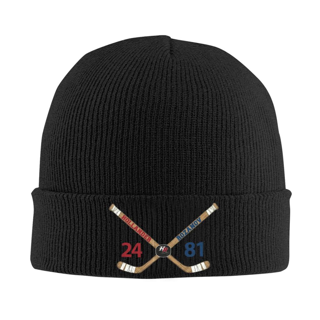 Heated Rivalry Humorous Beanie For Women Unisex Hollander and Ilya Rozanov Warm Winter Skullies Knitted Caps