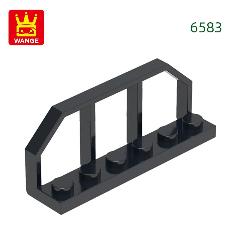 Non-Toxic 59Pcs/Lot 6583 2X6 Guardrail Builing Blocks Moc Fence Parts Compatible With Bricks Diy Children'S Assembly Toy Gift Box