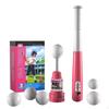 HandPressed Hitter Launcher Includes 5 Balls Baseball Toy Vertical Launch Tube
