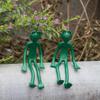 5 Pcs Frog Plant Stand Lizard-shaped Plant Fixture Clip Plant Stem Hugger Climbing Plants Support Structure for Small Potted Plants Succulents