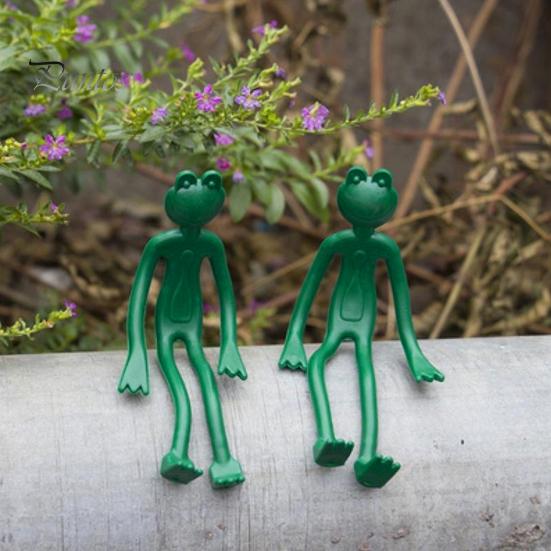 5 Pcs Frog Plant Stand Lizard-shaped Plant Fixture Clip Plant Stem Hugger Climbing Plants Support Structure for Small Potted Plants Succulents