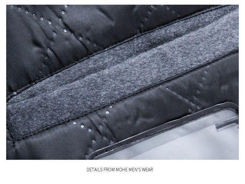 2025 Men's Winter Light Luxury Wool Mid-Length Business Coat