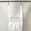 With 2 Hooks Hanging Mesh Bag Practical Bath Storage Bag Durable Shower Organizer  Bathroom