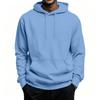 Men's Hooded Long Sleeve Casual Pullover Sweatshirt for Everyday Wear