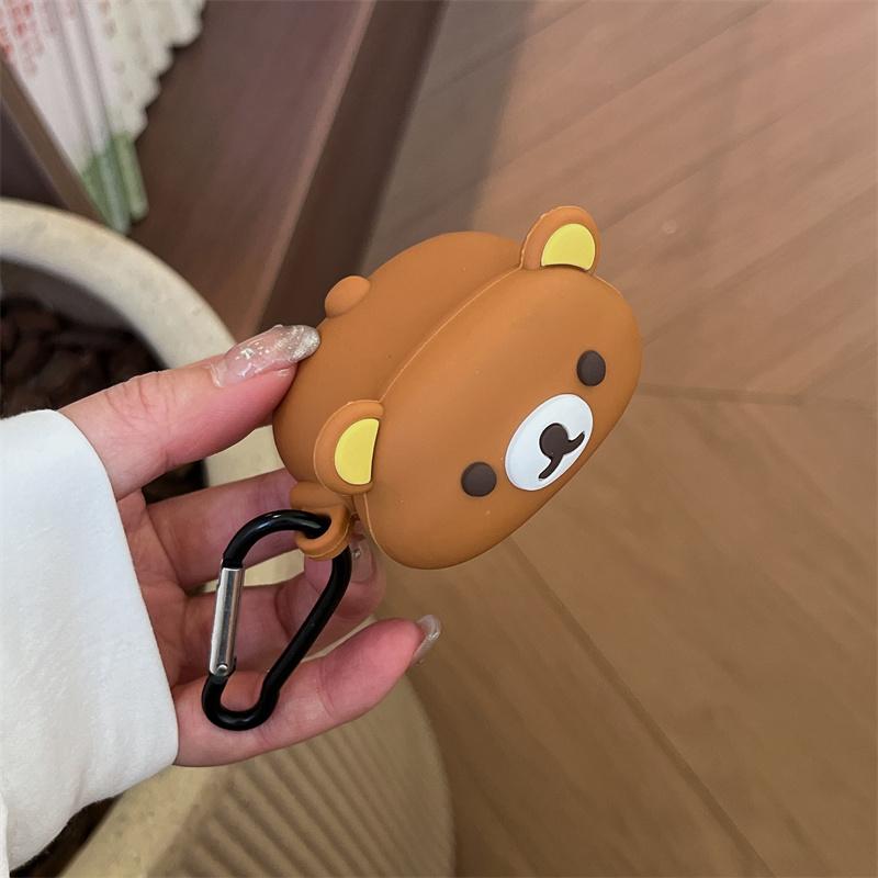 

для AirPods 4 Чехол 3D Милый Мультяшный Чехол Белый Медведь для Apple AirPods Pro 2 Зарядный Бокс Чехол для Наушников для AirPods 3 2 1 for AirPods 4