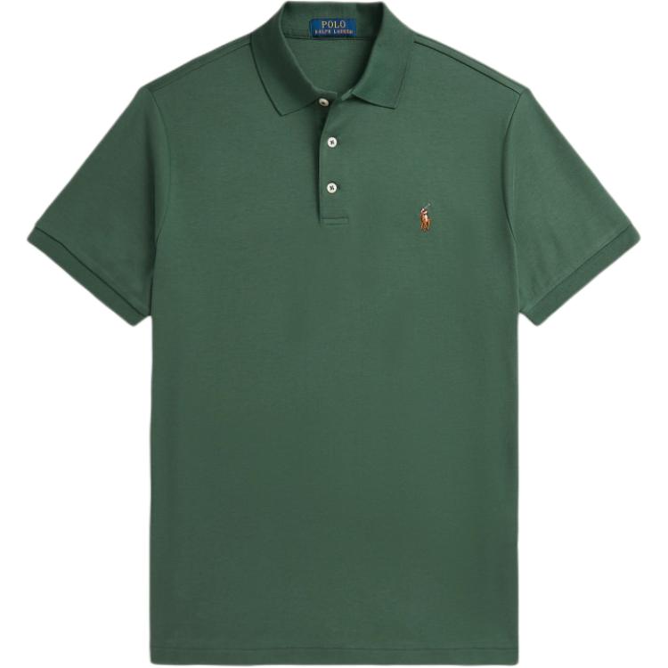

Рубашка поло Polo Ralph Lauren Custom Slim Fit с дизайном на талии и симметричным разрезом по низу, мужская, MNPOKNI1N823624-300 XS