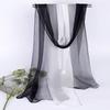 Silky Touch Neck Scarf Gradient Color Shawl Hijab Fashion Long Gauze Headwrap  for Women