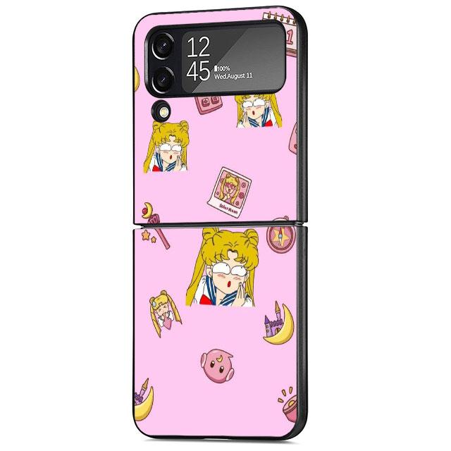 

Жесткий чехол для Samsung Galaxy Z Flip 4 ZFlip ZFlip3 Z Flip 3 5G zflip ZFlip4 Flip3, чехол с милой волшебной палочкой и Луной Samsung Z Flip4 5G