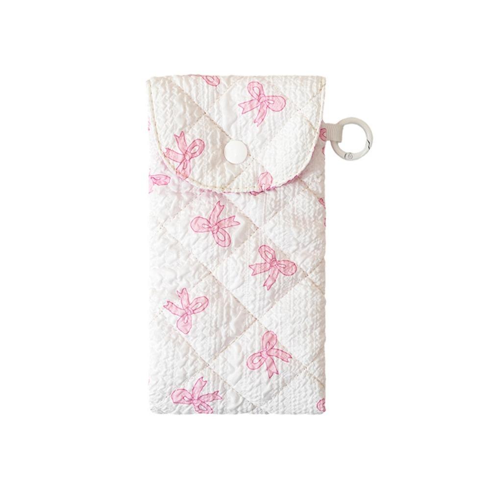 Portable Cloth Printed Glasses Bag Flower Sunglasses Eyeglass Bag Retro Glasses Storage Bag  Female