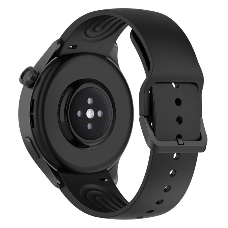 Silicone Watch Strap Lightweight Adjustable Bracelet Replacement Watchband Compatible For Xiaomi