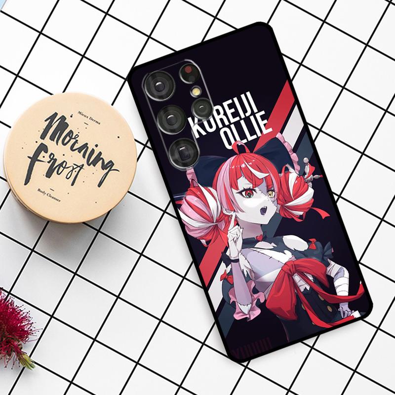 Hololive Fams Fubuki Ayame Mio Case For Samsung Galaxy S24 FE S20 FE S21 S22 S23 S24 S25 Ultra S9 S10 S25 Plus Phone Cover