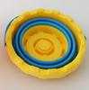 Sandbox bucket folding Round yellow