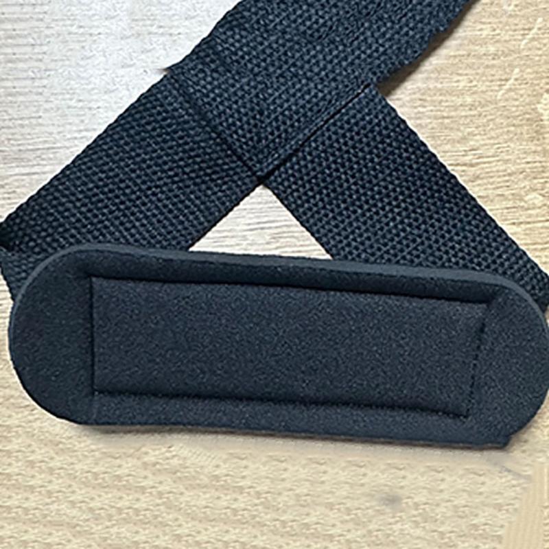 2 Adet Pedli Sekiz Şekilli Kayışlar Deadlift Ağırlık Kaldırma Bilek Kayışları Kaymaz Spor Fitness Power Lifter Egzersiz Barfiks Kayışları