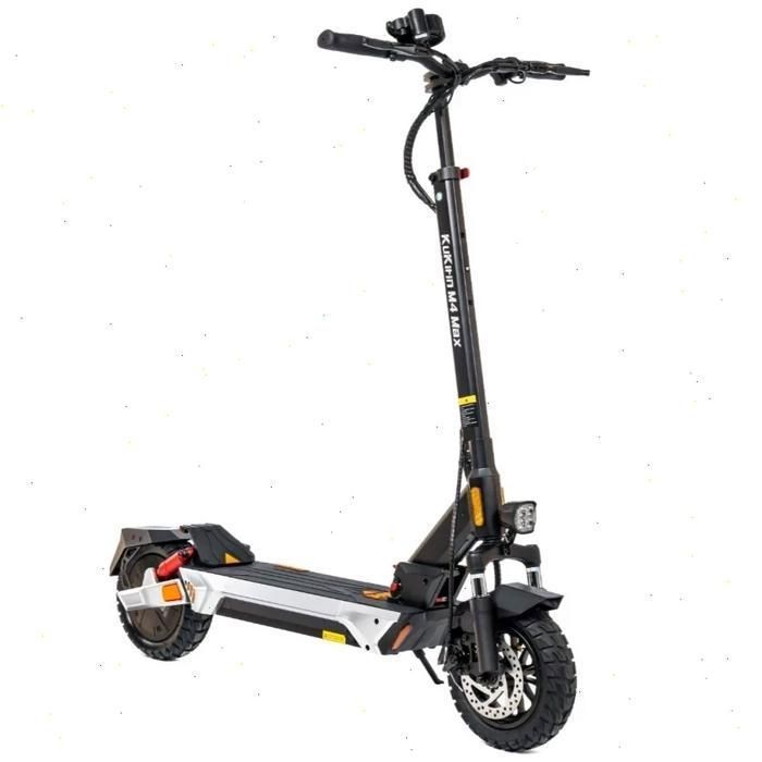 Kukirin M4 Max - Scooter Électrique - 1000 W - 45 Km/h - 48 V/18,2 Ah - Roue À Moyeu De 10 Pouces - Autonomie De 65 Km