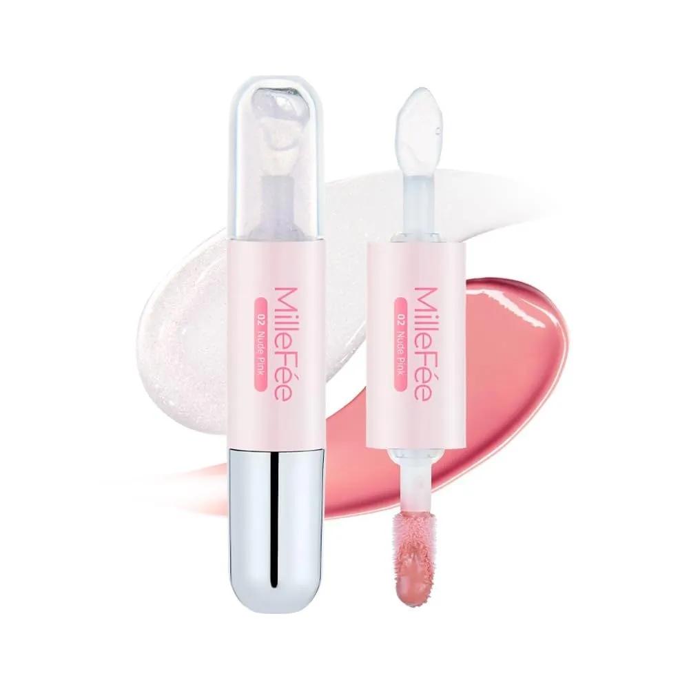 MilleFee Idol 2 in 1 Lip Tint 02 Nude Pink 2-Piece Set
