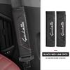 BQVLT1 Car Seat Belt Shoulder Cover Protection Pads Safety Belt Accessories For Alfa Romeo GT Stelvio F1 Brera Volante Tonale Gloria