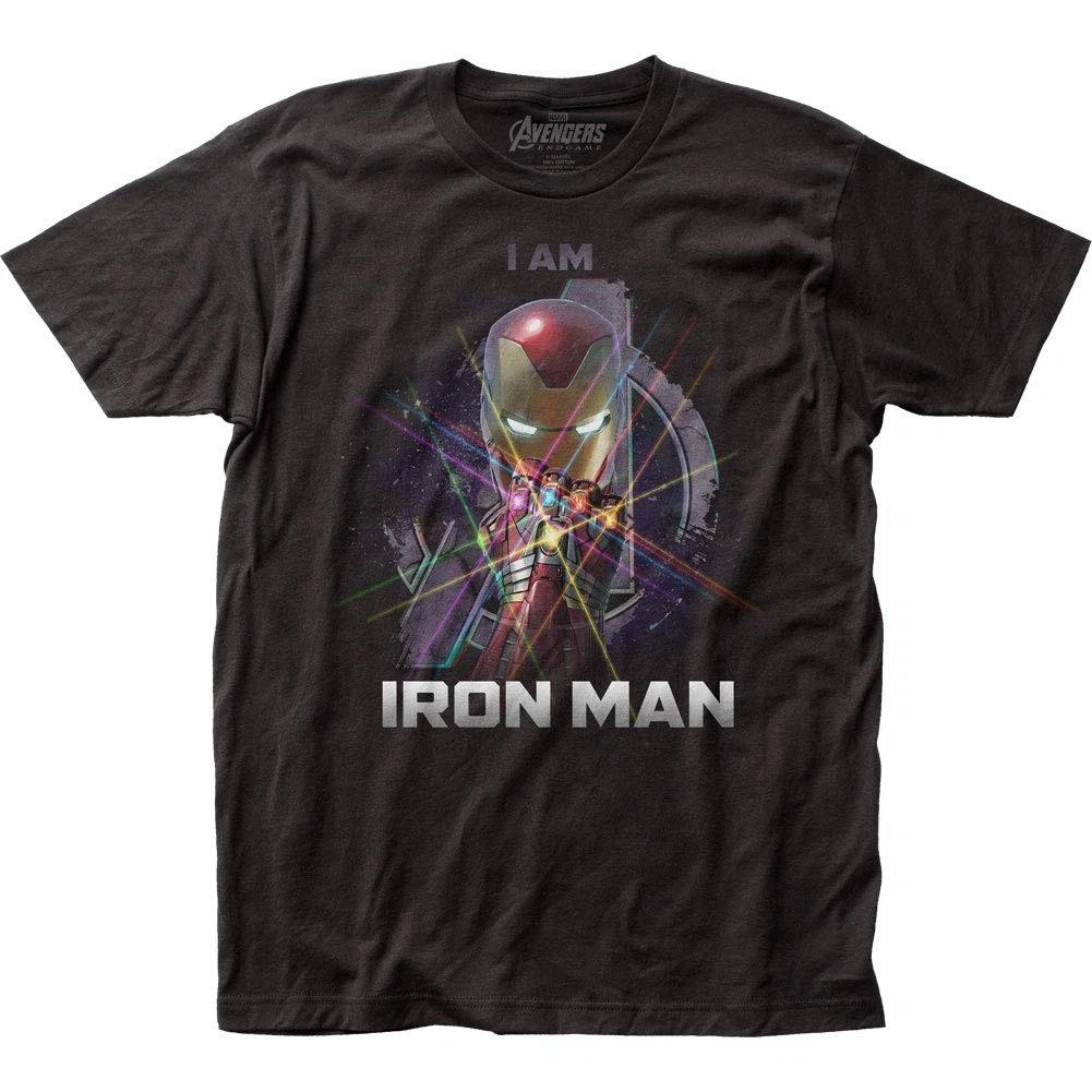 Avengers Endgame Movie I Am Iron Man Fitted  Children s T-shirt 120