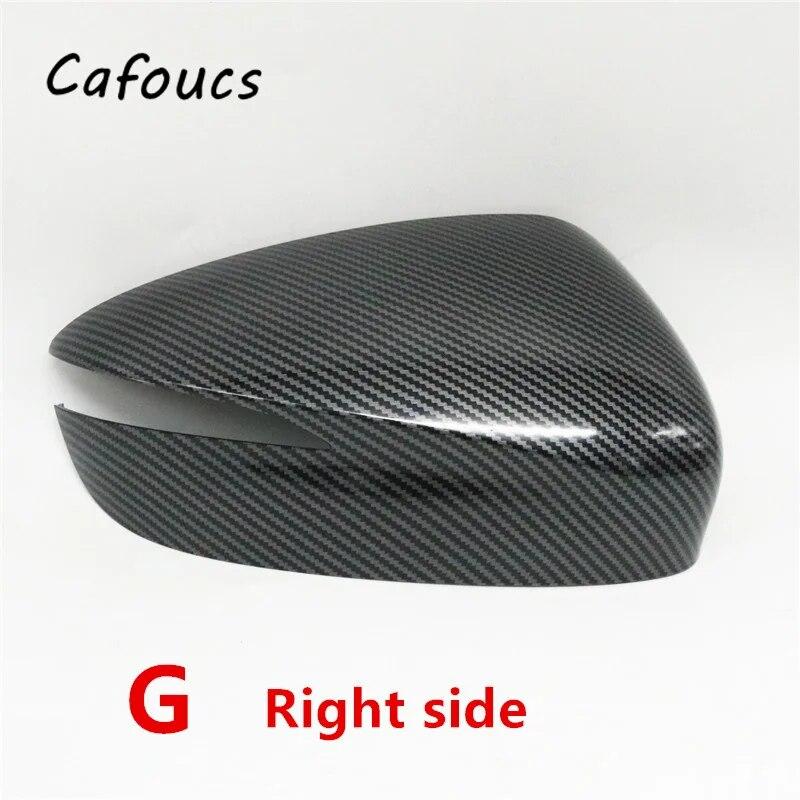 1pcs Car Wing Side Rearview Mirror Cover Cap Shell For Mazda CX-3 CX3 2013- CX-5 CX5 2015 2016