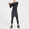 Li-Ning Training Series Tight-Fitting Long Sleeve Fitness Shirt Men Tops Standard-Black AUDQ015-1