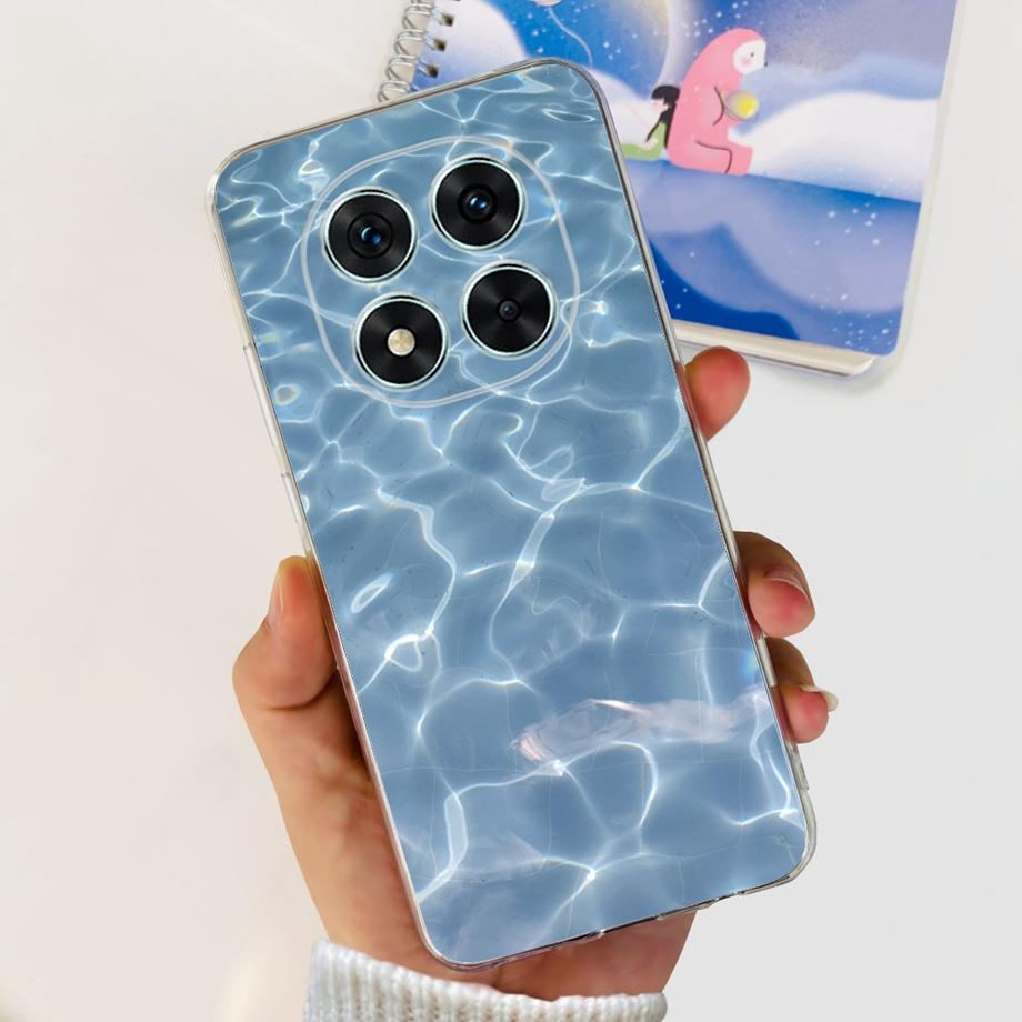 For Xiaomi Redmi Note 14 14Pro Case Coque Soft Silicone Back Cover Flower Butterfly Love Heart Clear Funda Redmi Note14 Pro Capa