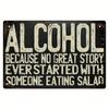 Retro Wine Metal Sign Plaque Vintage Whiskey Painting Perfect for Bar Restaurant Club Man Cave Wall Decor