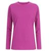 Shop   Women Round Neck CoTTon Span Daily Plain Long Sleeve T shirT Dai Wsh 2032