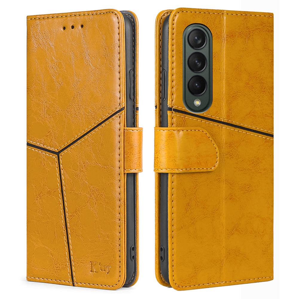 Geometric Flip Wallet Case For Moto G50 G8 P40 G Power Lite 2021 Edge 20 Lite G30 G10 G20 G50 G71 Cover Retro Leather Holster Card Slot Phone Bumper