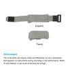 uxcell Guitar Mute Wrap 180mm x 25mm Noise Reducer for and Gray Band, Guitar, Bass, Ukulele,