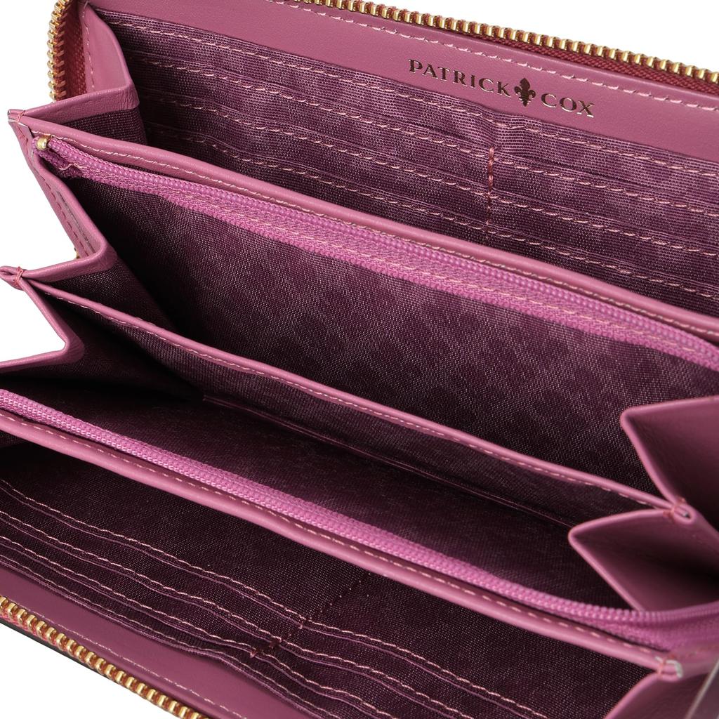 Round Zipper Long Wallet