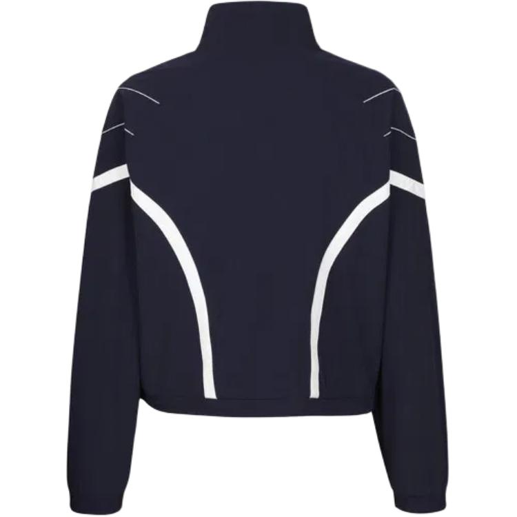 

New FILA Trench Coat Women s Ink Wash Marine Blue FS2JKG3351F-INA W90(WM)