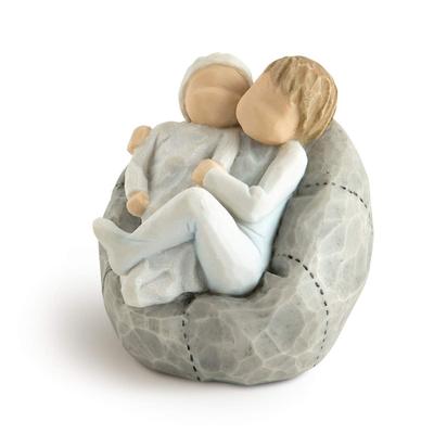 Willow Tree Sculpture My New Baby (Sky) Doll Figurine 27703