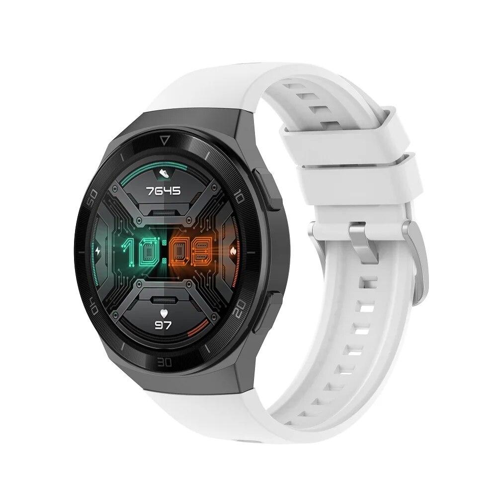 Pro HUAWEI Watch GT 2E originální řemínek 22MM silikonový řemínek k hodinkám Smartband pro huawei gt 2e gt2e GT2e náramek náhradní correa