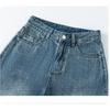 Drape Wide-leg Jeans Women's Autumn and Winter High-waisted Loose Straight-leg Slimming Large Size Mopping Long Pants