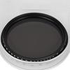 Junestar 52MM Neutral Density Lens ND Filter ND2‑ND400 Adjustable for SLR Mirrorless Camera Lens