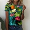 Fashion Versatile Crew Neck Women's Top Casual Loose Short Sleeves Comfortable T-Shirts Women’s