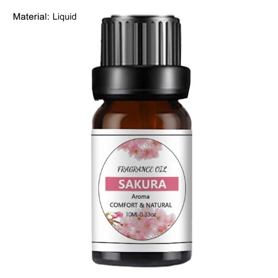 Yousheng 10ml Essential Oil Permeable Calm Emotion Non-Irritating Water Soluble Rose Diffuser Oil for Indoor