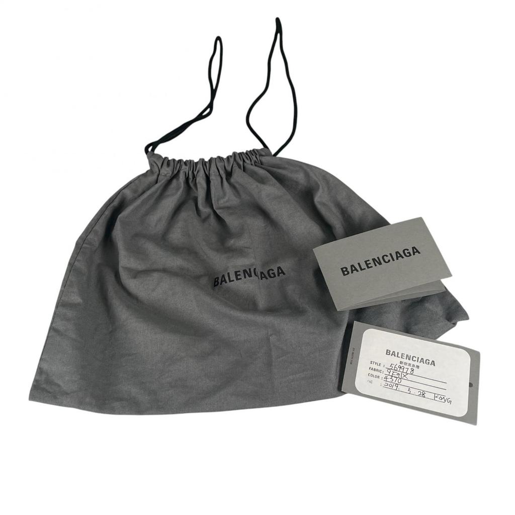 BALENCIAGA Wheel belt bag body bag Navy mens used