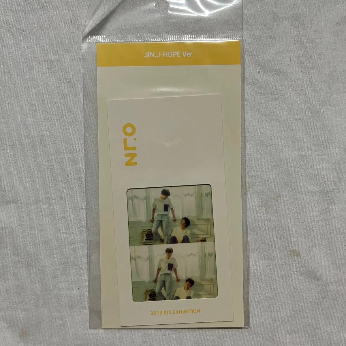 

Bts 2018 Exhibition Bookmark - Jin, J-hop Version