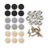 All Car Roof Fixing Buckle Screw Kit Fastener Auto Interior Ceiling Cloth Shedding Repair Rivet Cars Accessories(60pcs-Beige)