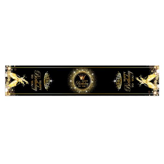 Geburtstags-Tischdecke, auffällig, Atmosphäre hinzufügen, wiederverwendbar, nützlich, zum Feiern, als Party-Dekoration für das Abendessen