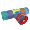 Pet Cat Tunnel Tube Cat Toys Collapsible For Indoor Cats, Tunnel Bored Cat Pet Toys Peek Hole Toy Ball Cat, Puppy, Rabbit