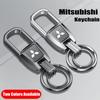 Metalowy Stop Brelok Uchwyt na Logo Samochodowe do Mitsubishi RALLIART Colt ASX Lancer L200 Pajero Outlander Eclipse Breloczek Wisiorek TX1