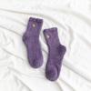 Home Indoor Cozy Floor Socks Winter Warm Soft Coral Fleece Socks Cute Heart Embroidery Thick Socks Fluffy Terry Short Sox Female