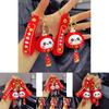 Cute Silicone Daruma Panda Keychain Charm Ideal Bag Accessory And Gift