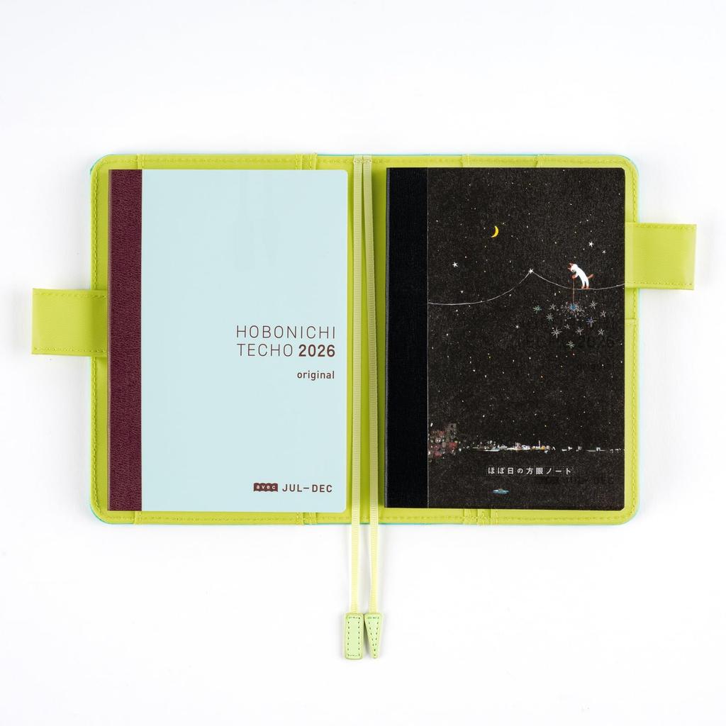 Hobonichi Techo [A6 / A5 ] Grid Notebook by Hiroko Kubota - Fireworks Design, Planner Accessories