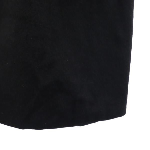 KANSAIMAN Cashmere Stainless Collar Coat Black Men's Used