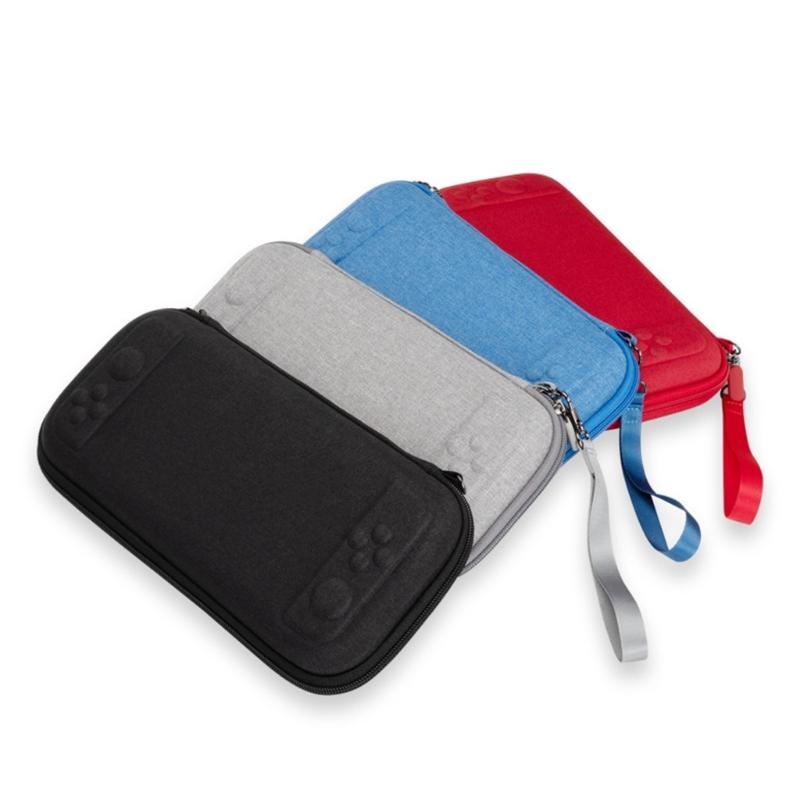 EVA Protective Case Organiser Bag for NS2 Console Shockproof Multiple Mesh Compartment Storage Handbag