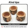 Random Shape Pet Hamster Fruit Wood Food Bowl Hamster Golden Bear Squirrel Food Bowl Log Gnawing Toy for Small Animals Food Bowl